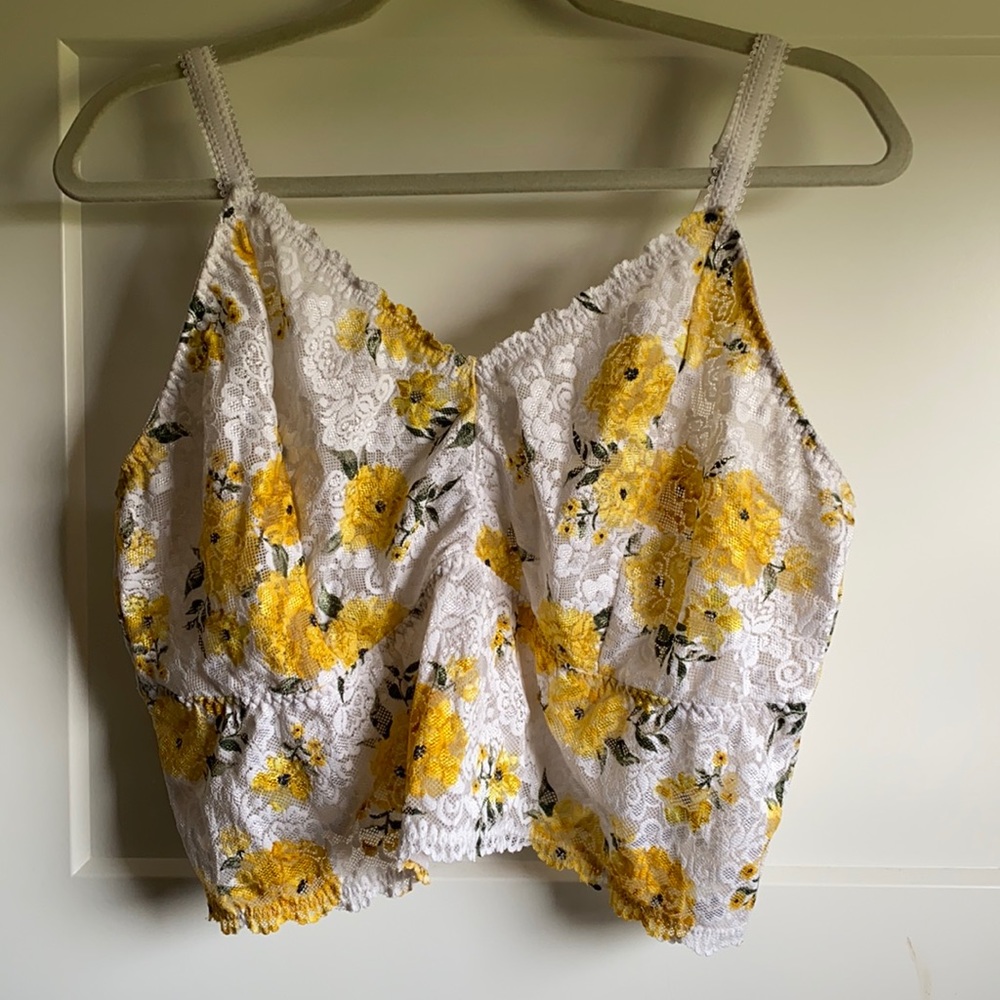 Floral lace Bralette